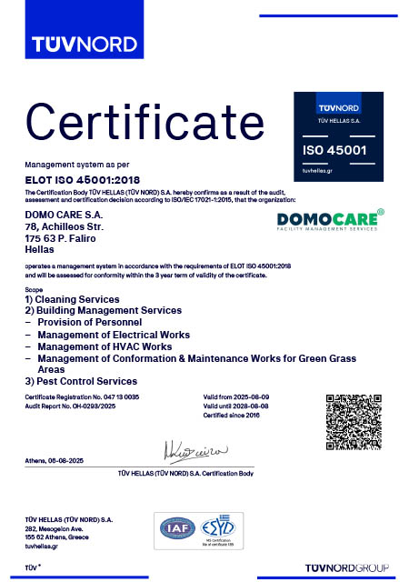 FACILITY SERVICES COMPANIES CERTIFICATES 003
